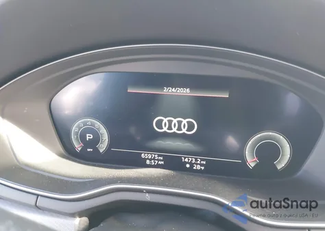 2020 Audi A5 Sportback Premium Plus 45 Tfsi Quattro S Tronic z USA, uszkodzony, nr VIN WAUCNCF56LA002544